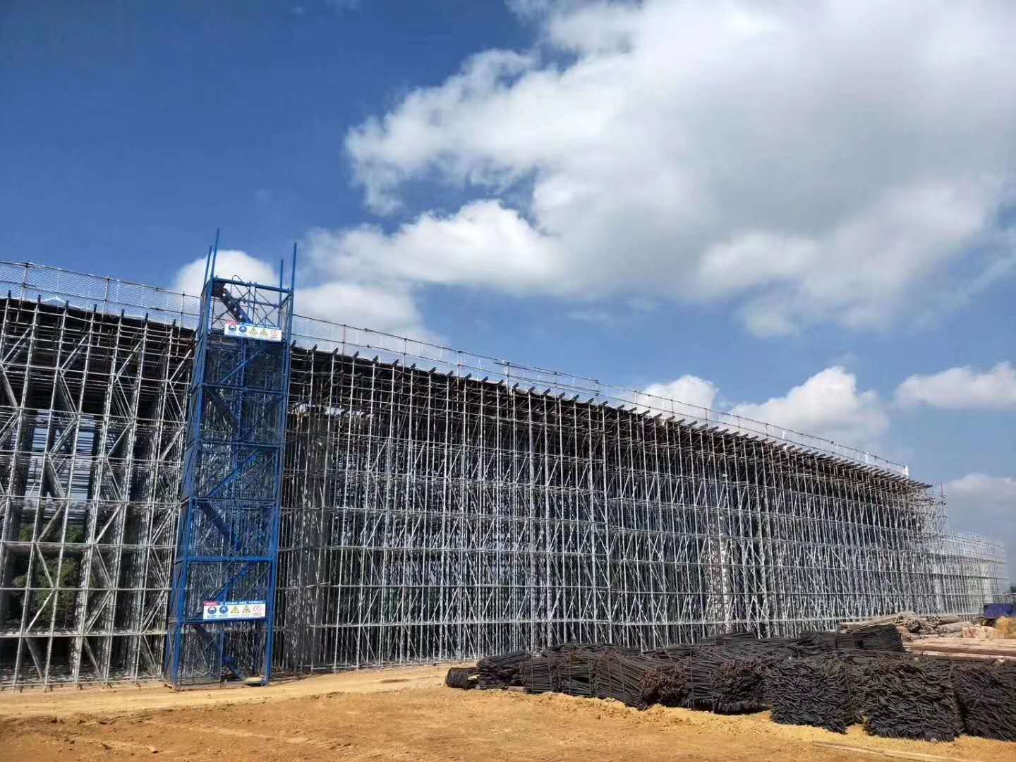 盤扣腳手架搭建周期短，經(jīng)濟(jì)效益好！
