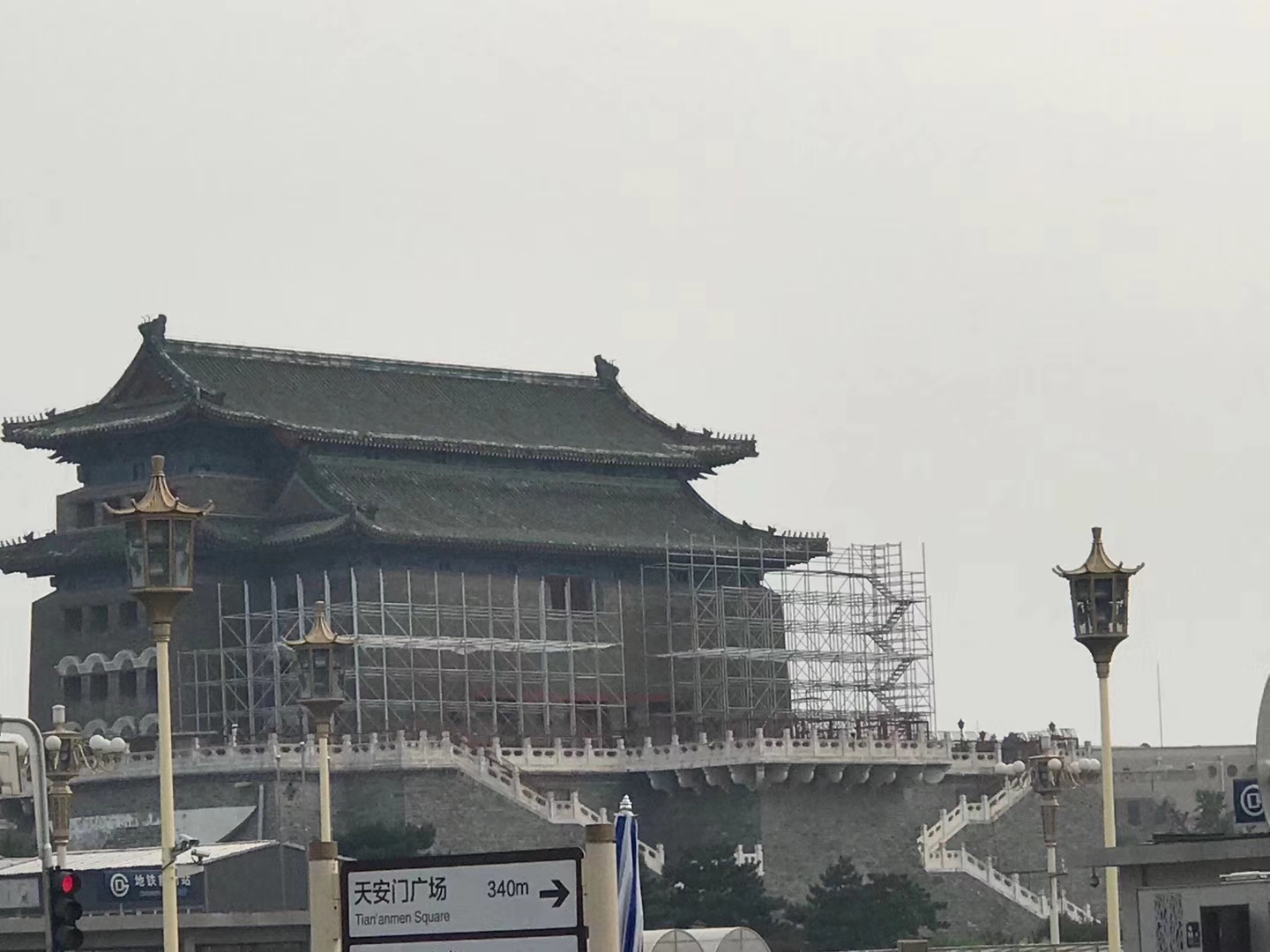 盤(pán)扣式腳手架比傳統(tǒng)腳手架施工周期短，效果更好！(圖1)